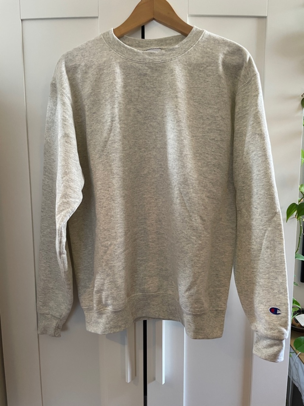 Champion Crewneck Sweatshirt - Heather Gray